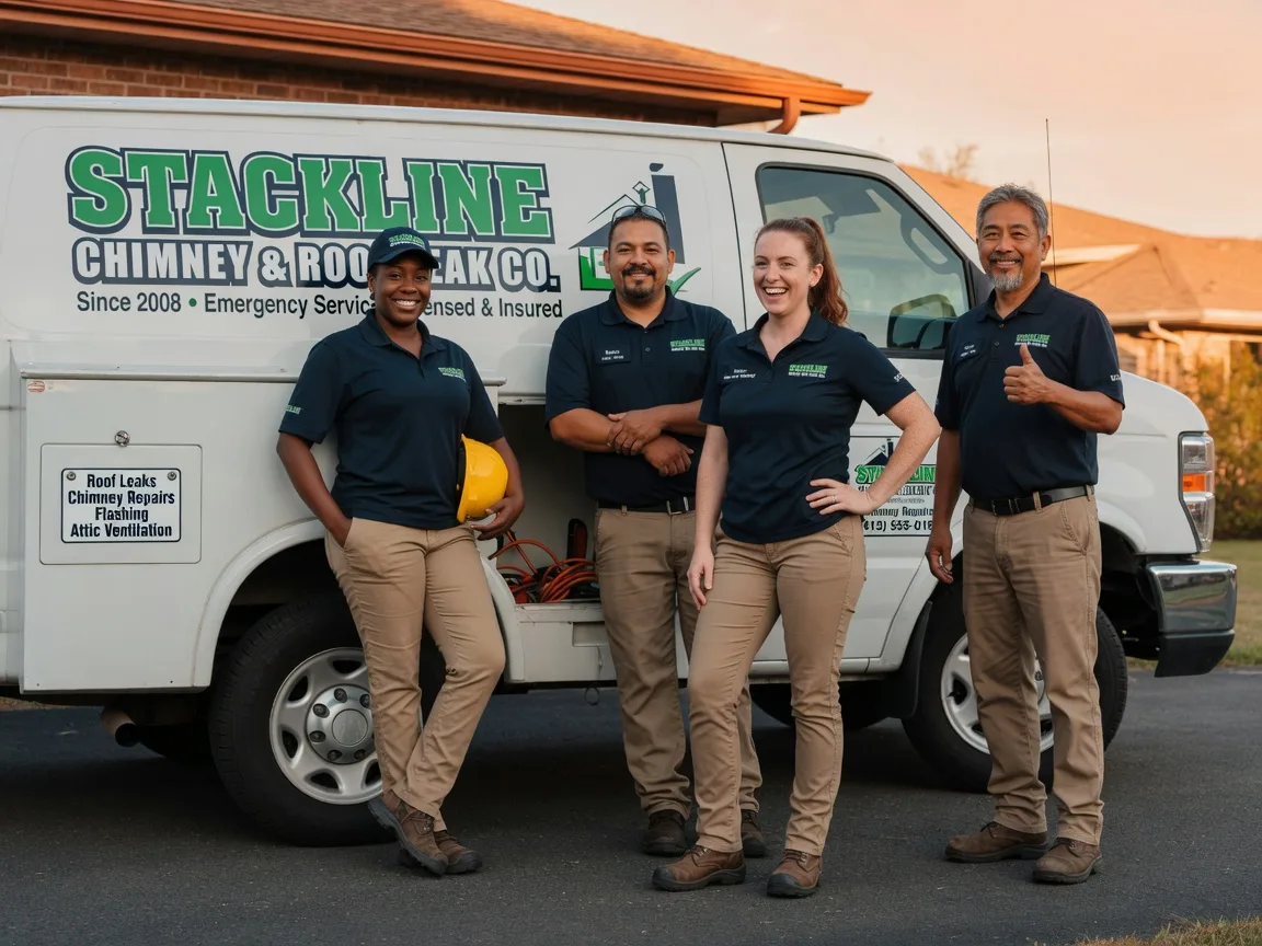 Chimney flashing repair company in West Springfield, PA